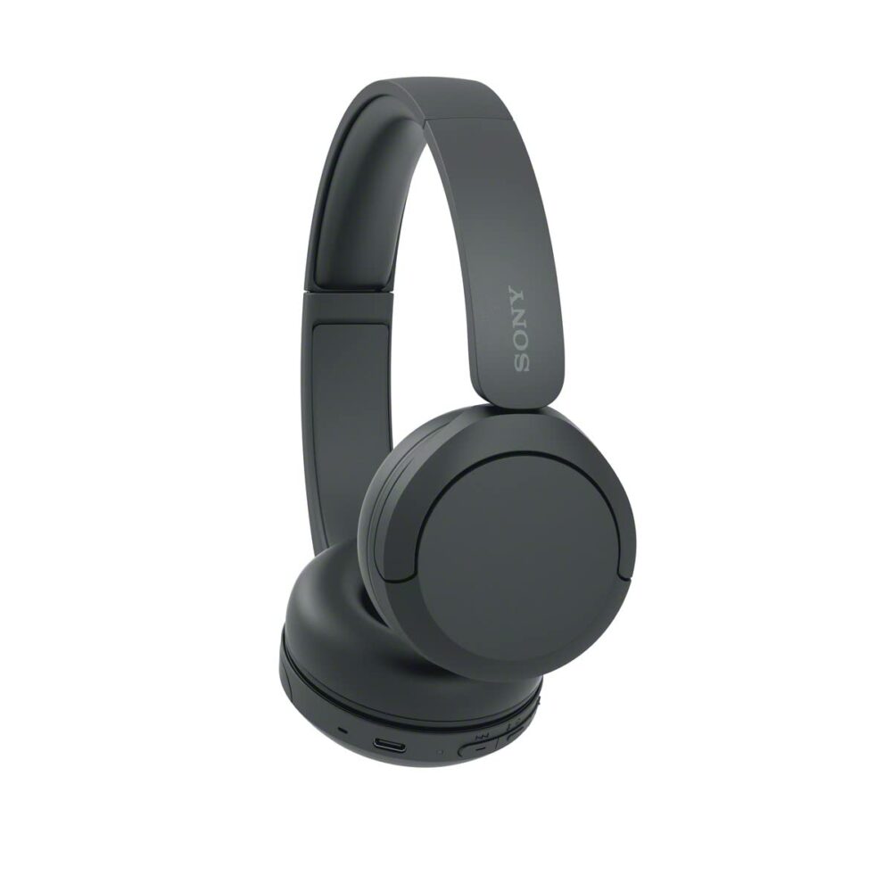 Sony WH-CH520 Wireless Bluetooth Headphones On Ear with Mic, Up to 50Hrs Battery, Quick Charge, DSEE Upscale, Multipoint Connectivity, Voice Assistant, Customized EQ-Black - Image 4