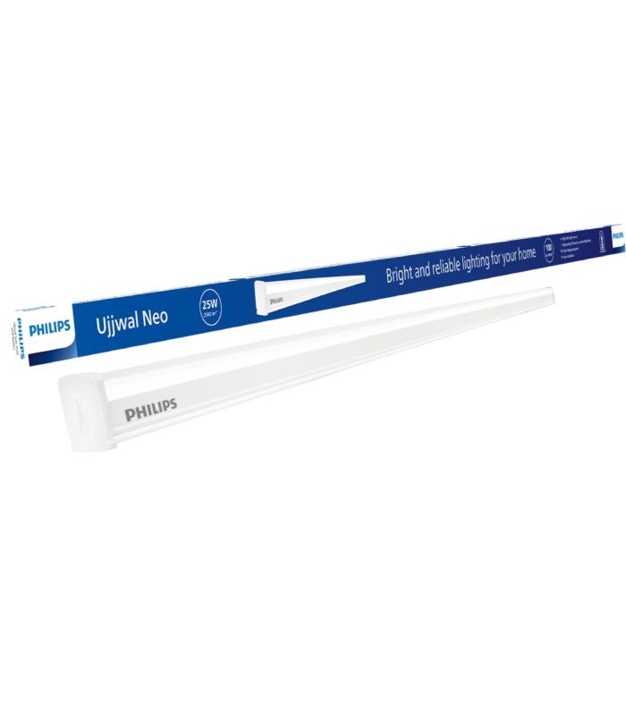 PHILIPS 25 W LED Tubelight | Ujjawal Neo LED Tubelight for Home & Hall, Colour : Cool Day Light, Pack Of 1