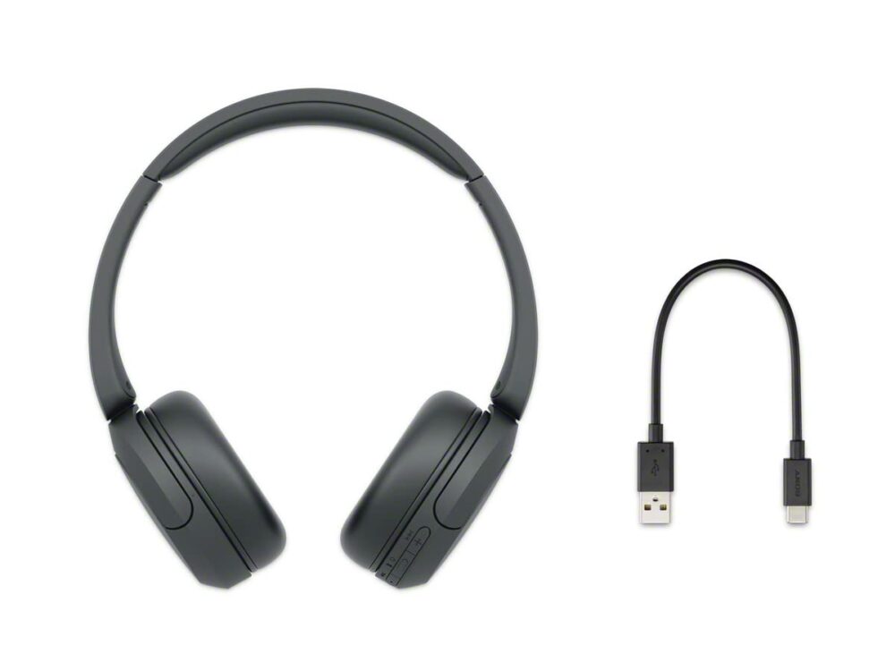 Sony WH-CH520 Wireless Bluetooth Headphones On Ear with Mic, Up to 50Hrs Battery, Quick Charge, DSEE Upscale, Multipoint Connectivity, Voice Assistant, Customized EQ-Black - Image 6