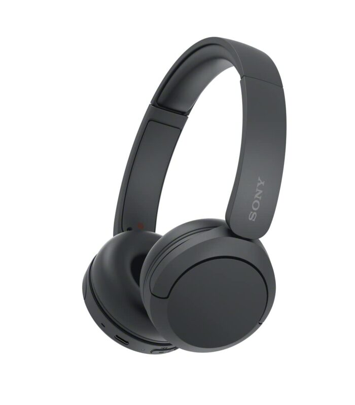 Sony WH-CH520 Wireless Bluetooth Headphones On Ear with Mic, Up to 50Hrs Battery, Quick Charge, DSEE Upscale, Multipoint Connectivity, Voice Assistant, Customized EQ-Black