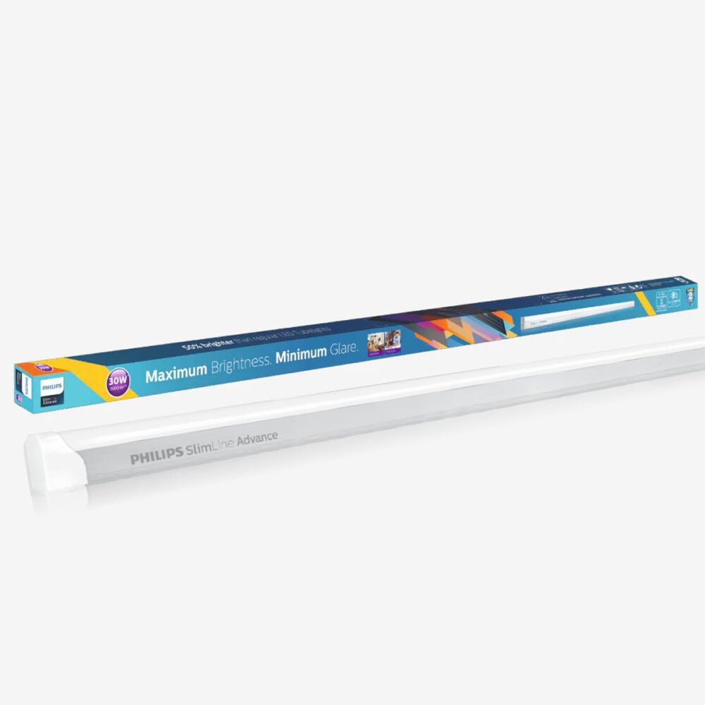 Philips 36W Slimline Advance High Brightness 4 Feet LED Tube light, Pack of 1 (Cool Day White)