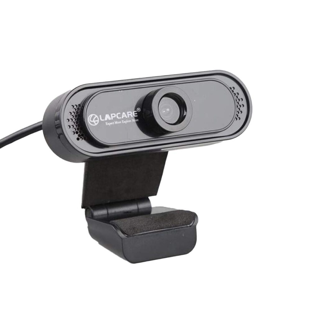 Lapcare Lapcam HD 720M P, Noise Isolated Microphone with Computer HD stremaing Web cam for Desktop & Laptop with mic with Wide Angle Lens & Large Sensor for Superior Low Light, Optical (Black) - Image 2