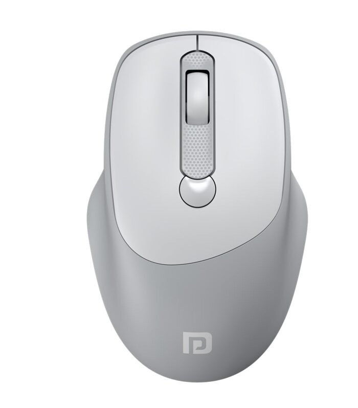 Portronics Toad 35 Wireless Mouse with 2.4 GHz Wireless, Adjustable Sensitivity, USB Receiver, Ergonomic Design, for Laptops, Desktops PC, Mac (White)