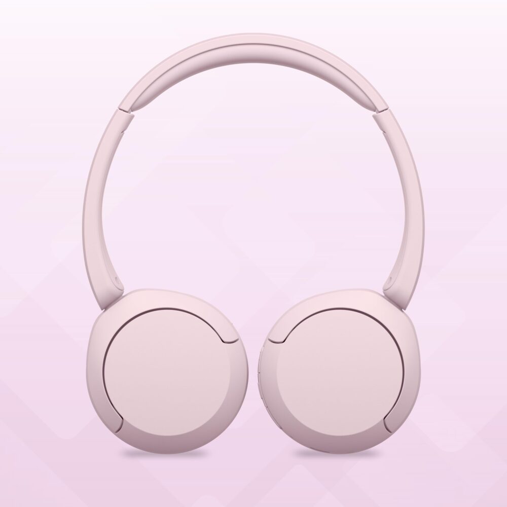 Sony WH-CH520 Wireless Bluetooth Headphones On Ear with Mic, Up to 50Hrs Battery-Pink - Image 4