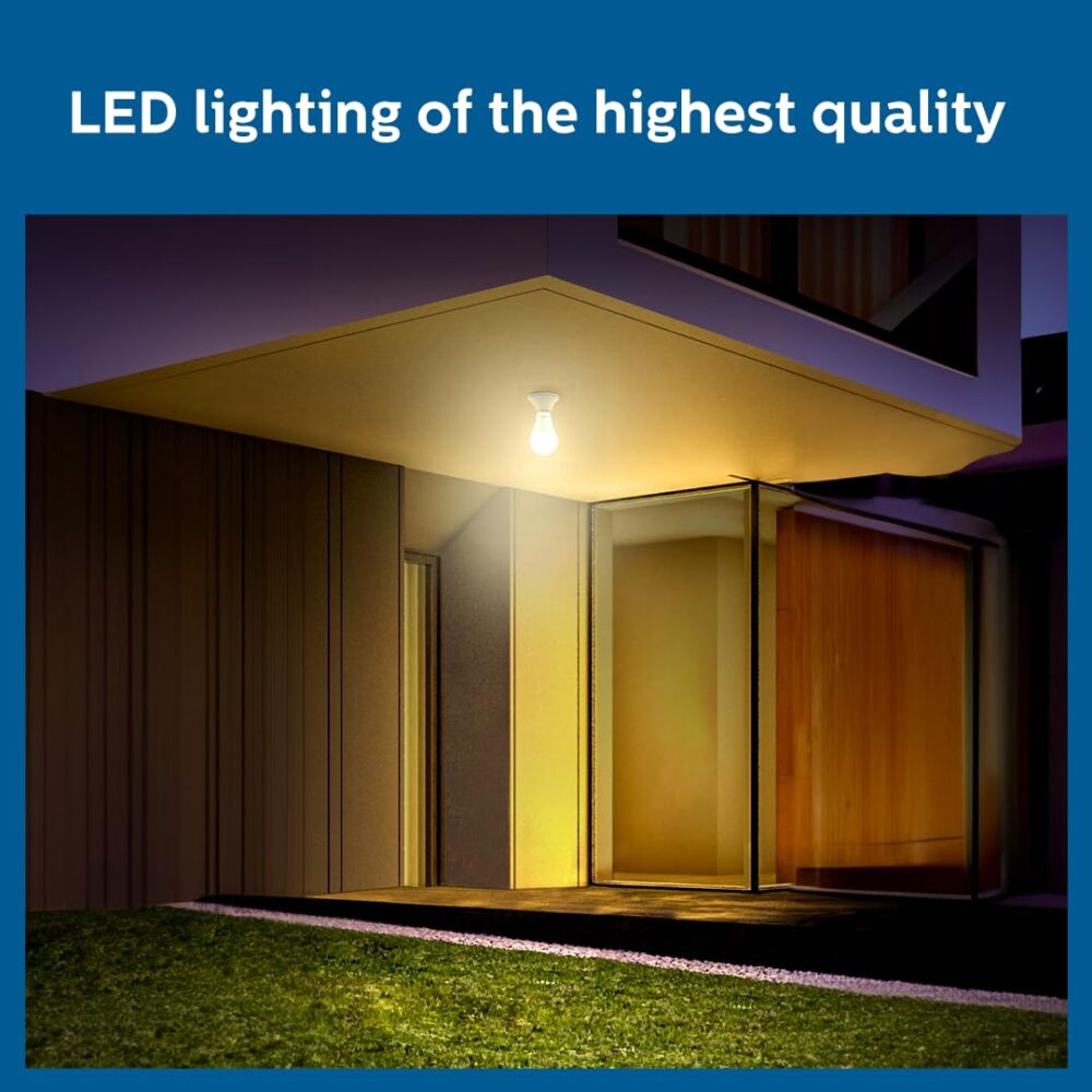 PHILIPS 22-watt LED Bulb |AceBright High Wattage LED Bulb|Base: B22 Light Bulb for Home | Golden Yellow, Pack of 1 - Image 3
