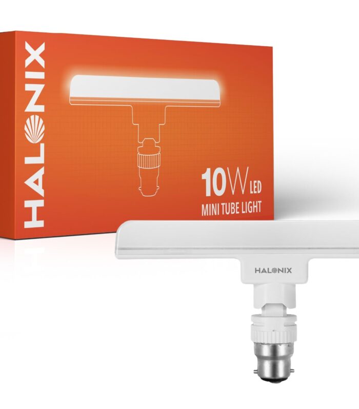 Halonix 10 Watts B22d LED bulb tube Light Cool White, Pack of 1, T-bulb