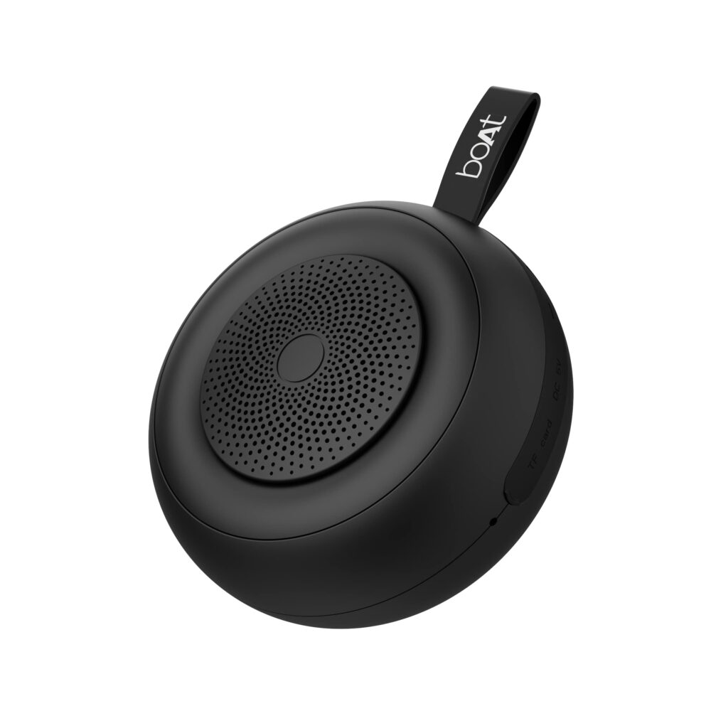 boAt Stone 135 Portable Wireless Speaker with 5W RMS Immersive Sound,IPX4 Water Resistance, True Wireless Feature, Up to 11H Total Playtime, Multi-Connectivity Modes With Type C Charging(Active Black) - Image 8