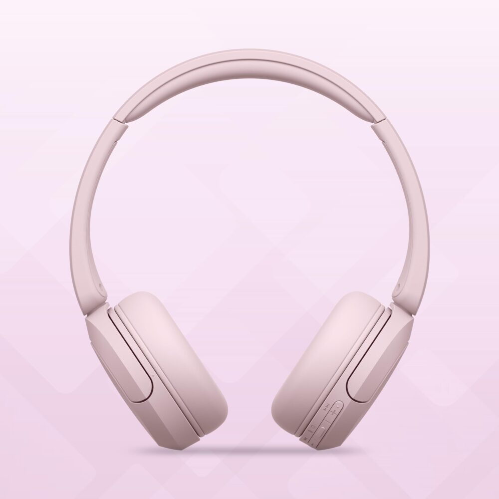Sony WH-CH520 Wireless Bluetooth Headphones On Ear with Mic, Up to 50Hrs Battery-Pink - Image 5