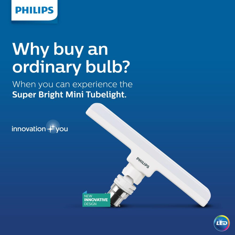 PHILIPS Stellar Bright 10W B22 LED T-Bulb,Cool Day Light , Pack of 2 - Image 12