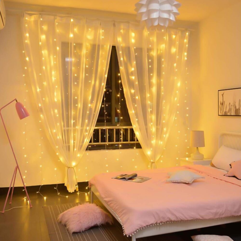 NIYAMAX LED String Lights - 12 Meter Fairy Lights with Full View Light 42 LED Bulb - Waterproof & Flexible Copper LED Serial String Lights (Warm White) - Image 8