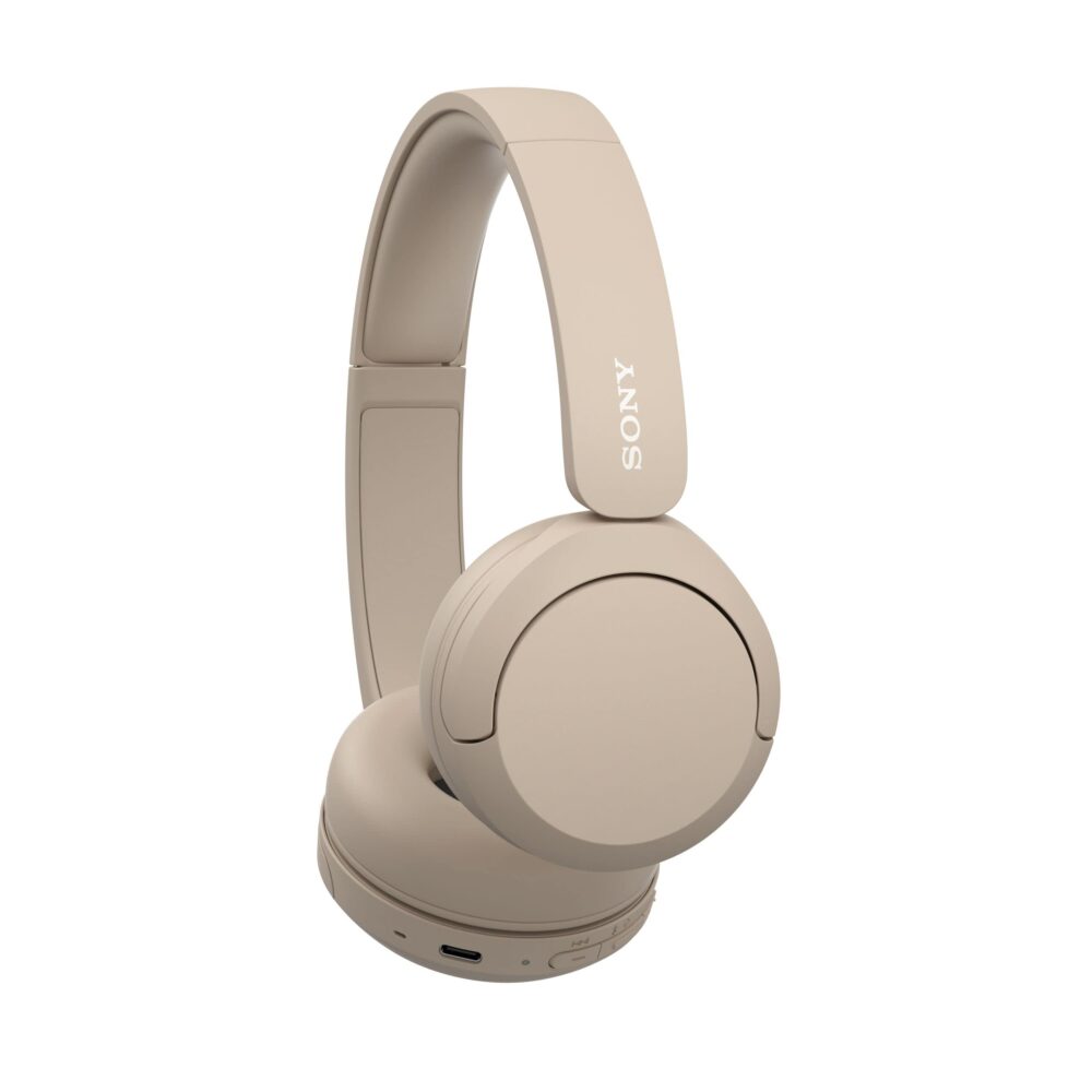 Sony WH-CH520 Wireless Bluetooth Headphones on Ear with Mic, Up to 50Hrs Battery, Quick Charge, DSEE Upscale, Multipoint Connectivity, Voice Assistant, Customized EQ-Beige - Image 4