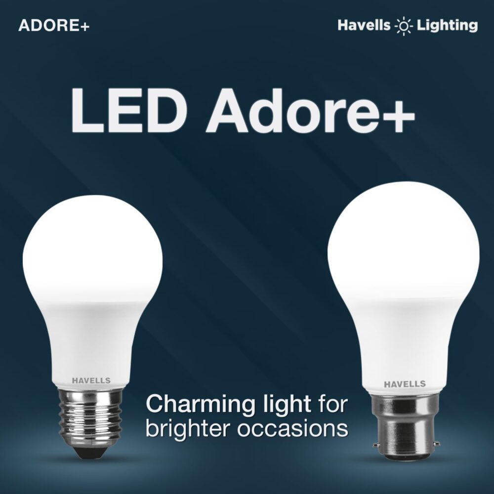 Havells 9w LED Bulb for Home & Office |B22 LED Bulb Base |Cool Day White Light (6500K) |4Kv Surge Protection |High Voltage Protection |Eco Friendly Energy Efficient | Pack of 1 - Image 8