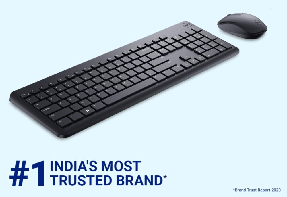 Dell KM3322W Wireless USB Keyboard and Mouse Combo, Anti-Fade & Spill-Resistant Keys, up to 36 Month Battery Life, 3Y Advance Exchange Warranty - Black - Image 7