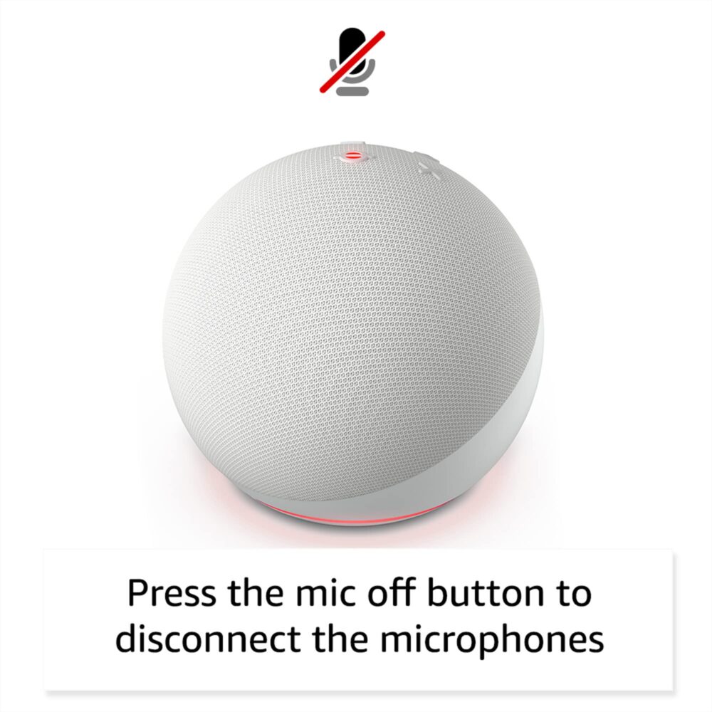 Amazon Echo Dot (5th Gen) | Smart speaker with Bigger sound, Motion Detection, Temperature Sensor, Alexa and Bluetooth| Black - Image 4