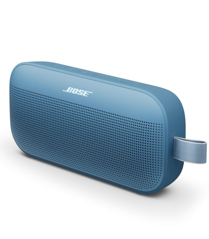 Bose New SoundLink Flex Portable Bluetooth Speaker (2nd Gen), Portable Outdoor Speaker with Hi-Fi Audio, Up to 12 Hours Battery Life, Waterproof and Dustproof, Blue Dusk