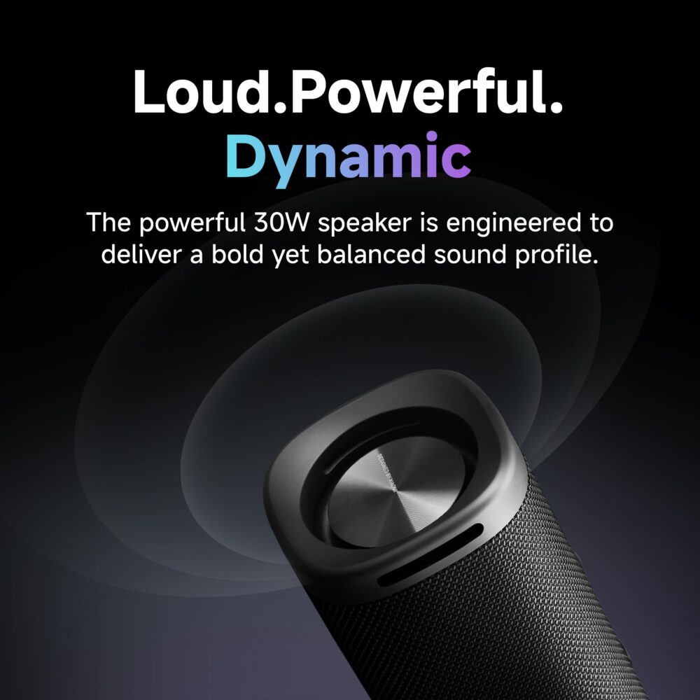 Xiaomi Sound Outdoor Speaker (Black) | |30W Hi-Quality Speaker with Mic|Upto 12hrs Playback Time|IP67 Waterproof & Type C|Wireless Stereo Pairing|Speaker for Home, Outdoor & Travel Purpose - Image 10