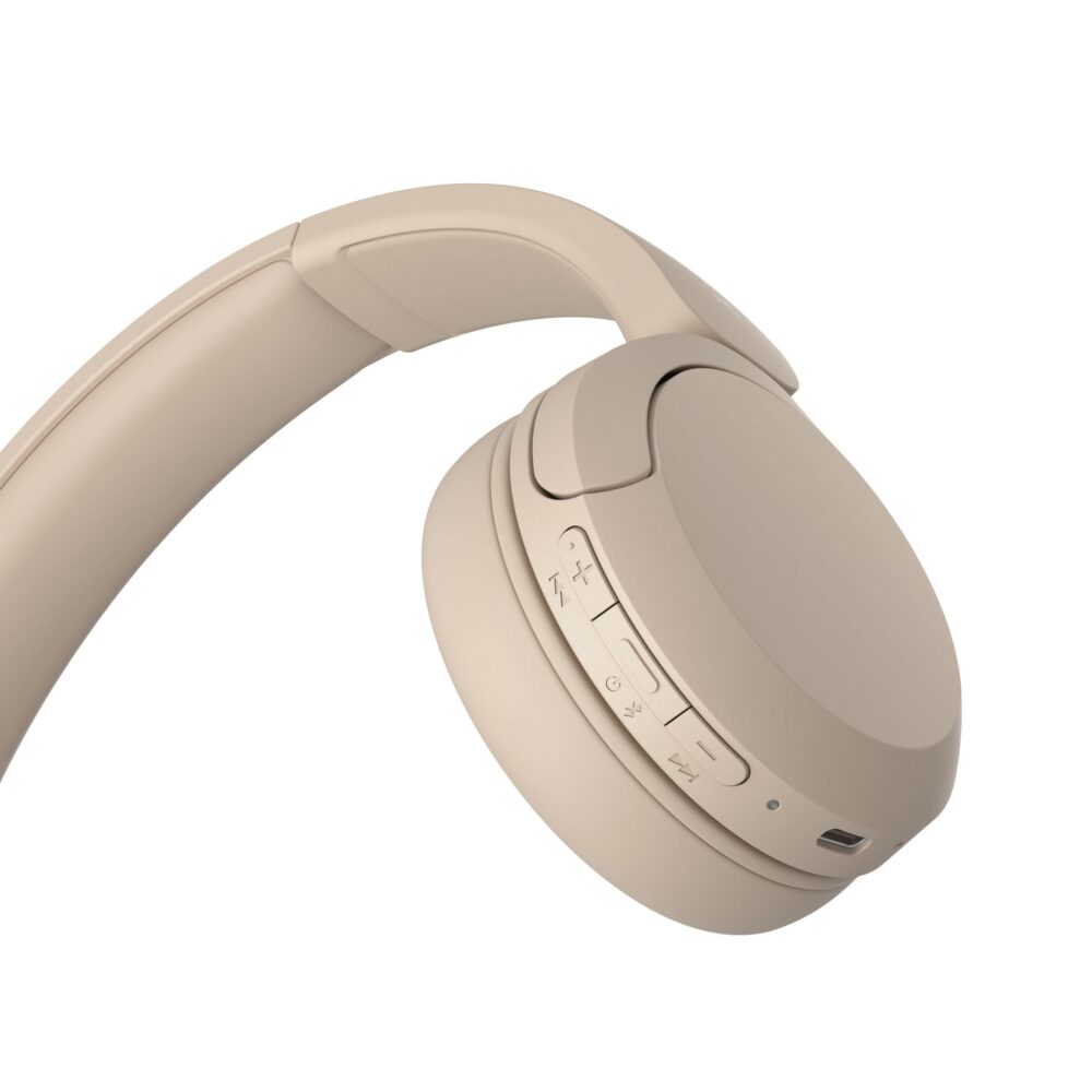 Sony WH-CH520 Wireless Bluetooth Headphones on Ear with Mic, Up to 50Hrs Battery, Quick Charge, DSEE Upscale, Multipoint Connectivity, Voice Assistant, Customized EQ-Beige - Image 7