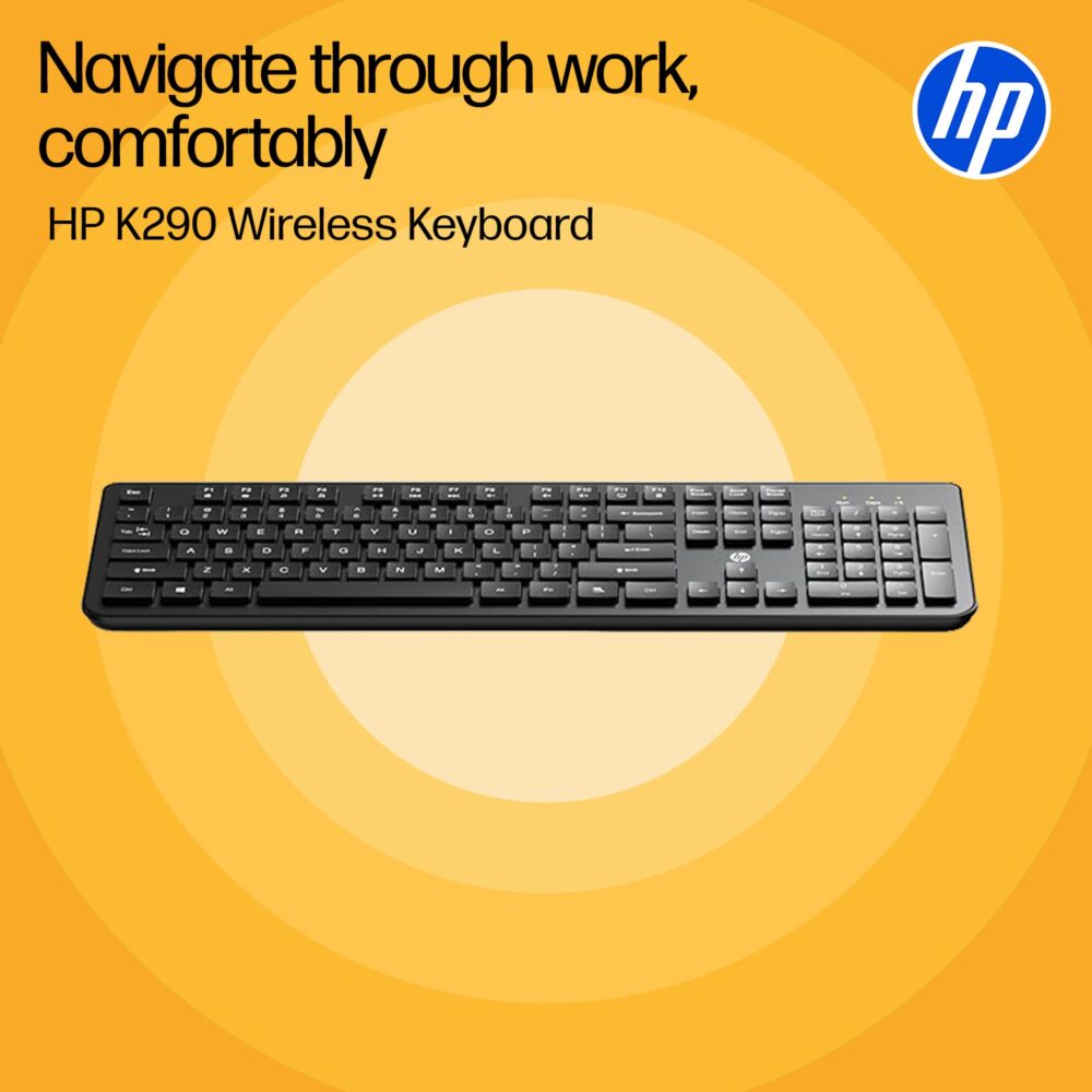 HP K290 Wireless Keyboard, Black - Image 6