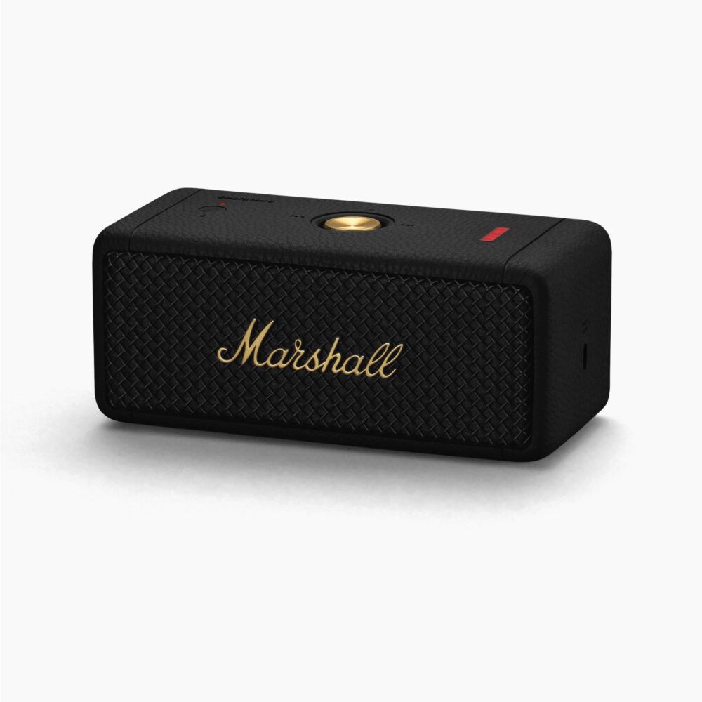 Marshall Emberton II 20 W Wireless Bluetooth Portable Outdoor Speaker (Black & Brass) - Image 6