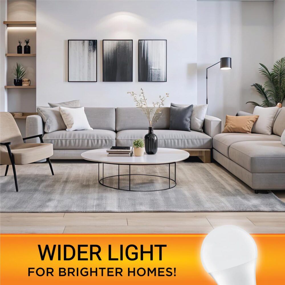wipro Garnet 10W LED Bulb for Home & Office |Cool Day White (6500K) | B22 Base|220 degree Light coverage |4Kv Surge Protection |400V High Voltage Protection |Energy Efficient | Pack of 1 - Image 6