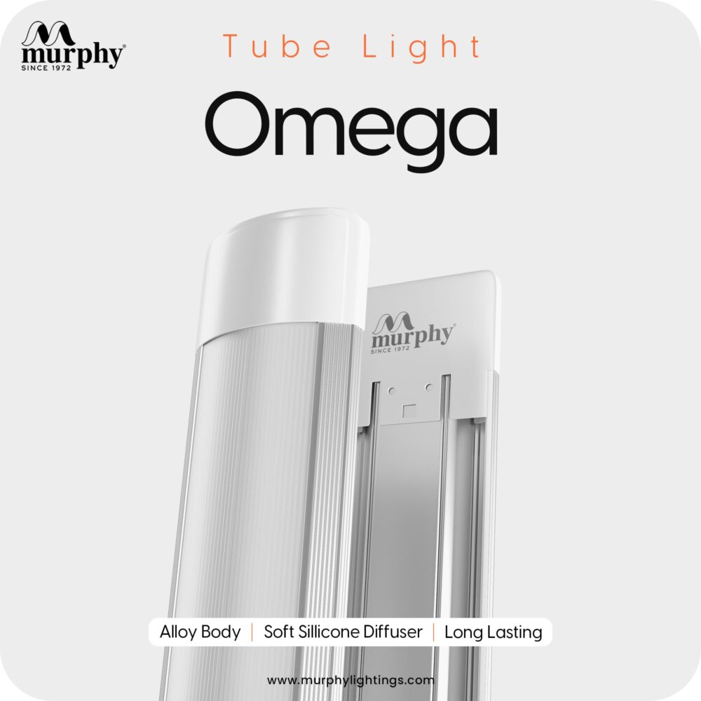 Murphy Omega 20W LED Tube Light | Ultra-Slim 2ft Aluminium Batten | Soft Cool White Glow (Pack of 2) - Image 6