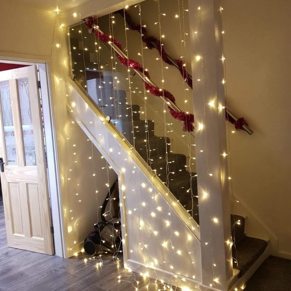 NIYAMAX LED String Lights - 12 Meter Fairy Lights with Full View Light 42 LED Bulb - Waterproof & Flexible Copper LED Serial String Lights (Warm White) - Image 2