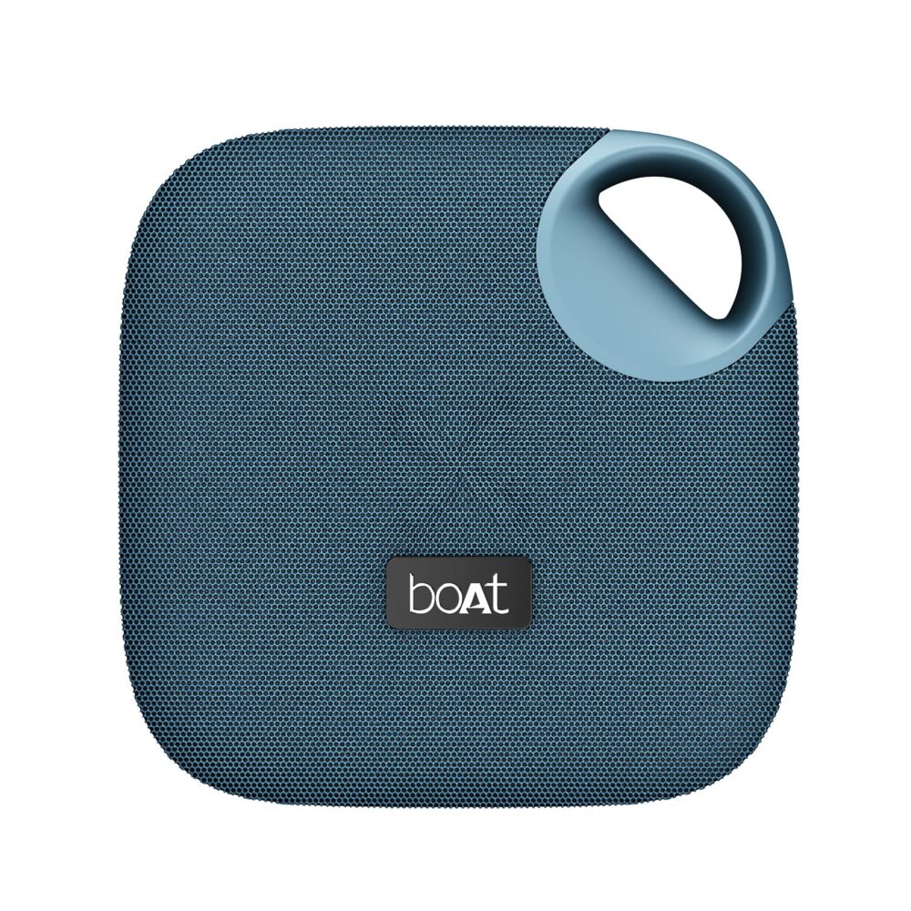 boAt Stone 193 Pro / Stone190 Pro with 5W Signature Sound, Up to 12hrs of Playtime, TWS Feature, Built-in Mic, Bluetooth v5.3, AUX Port, TF Card, IPX6 & Type-C Bluetooth Speaker (Tropical Blue)