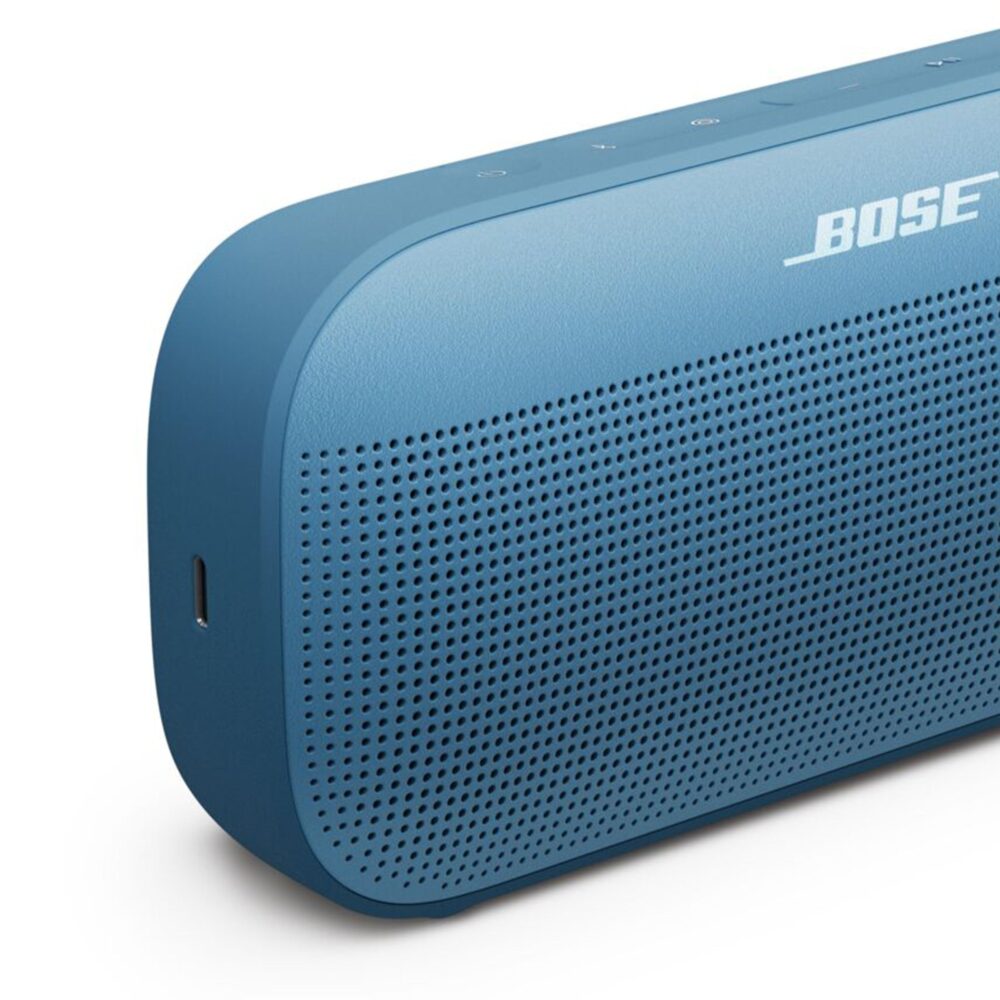 Bose New SoundLink Flex Portable Bluetooth Speaker (2nd Gen), Portable Outdoor Speaker with Hi-Fi Audio, Up to 12 Hours Battery Life, Waterproof and Dustproof, Blue Dusk - Image 4