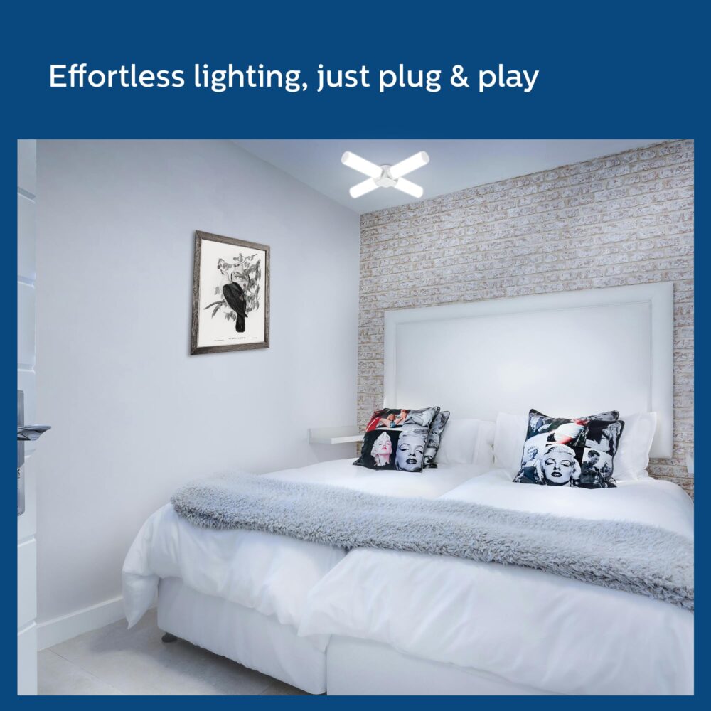 Philips Stellar Bright 20W Radial B22 LED T-Bulb,Cool Daylight, Pack of 1 - Image 2