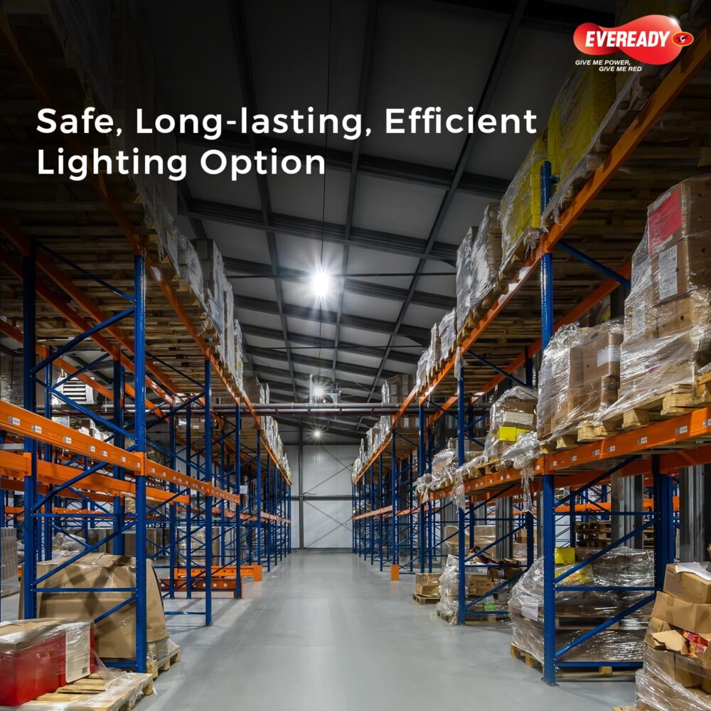 Eveready 30W LED Hammer Bulb with B22 Base, High CRI, 4KV Surge Protection, Energy Efficient & Long Life – Cool Daylight (6500K) for Home & Commercial Use - Image 3