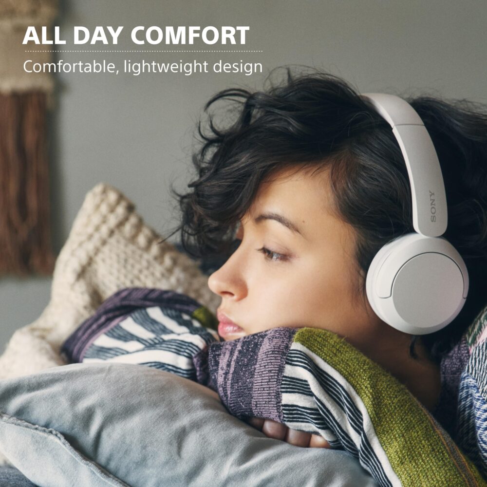 Sony WH-CH520 Wireless Bluetooth Headphones On Ear with Mic, Up to 50Hrs Battery-Pink - Image 7